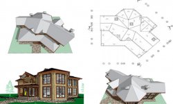Примеры конструкций сложных крыш