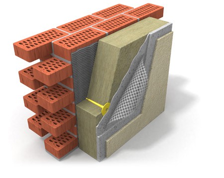 фасадный утеплитель под штукатурку
