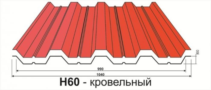 профнастил Н60