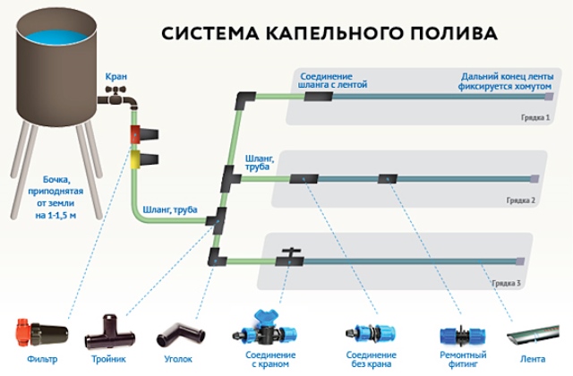 Капельный полив